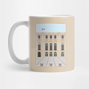 Buren's Columns, Palais Royal, Paris, France Mug